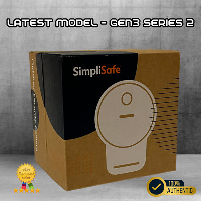 SimpliSafe Outdoor Wireless Security Camera Series 2 Active Guard CM021 SEALED!