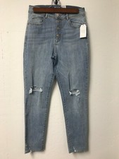 Time and Tru High Rise Button Skinny Jeans Size: New With Tags Size 18 Z3