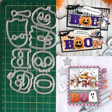 Halloween Metal Cutting Dies Scrapbooking Paper Crafts Embossing Stencil Die Cut