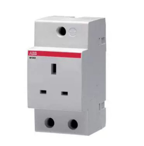1pc ABB M1363 rail socket 13A 250VAC New Free Ship