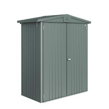 Image of Garden Shed 5.5 x 2.5ft Biohort Europa Size 1 Metal - Heavy Duty Outdoor Unit
