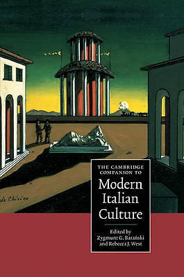 The Cambridge Companion to Modern Italian Culture Baranski West Paperback