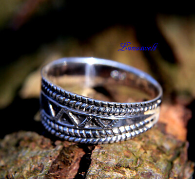 Wikinger Ring ~ NORTHERN LIGHT ~ Vikings - Silber - 925 Silber S 12