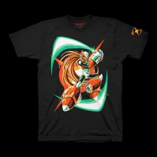 new Mega Man Zero SHIRT Z-Saber X Fangamer Video Game Merch Capcom SEALED