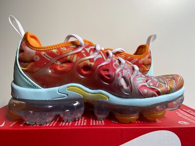 vapormax plus dip dye mint orange