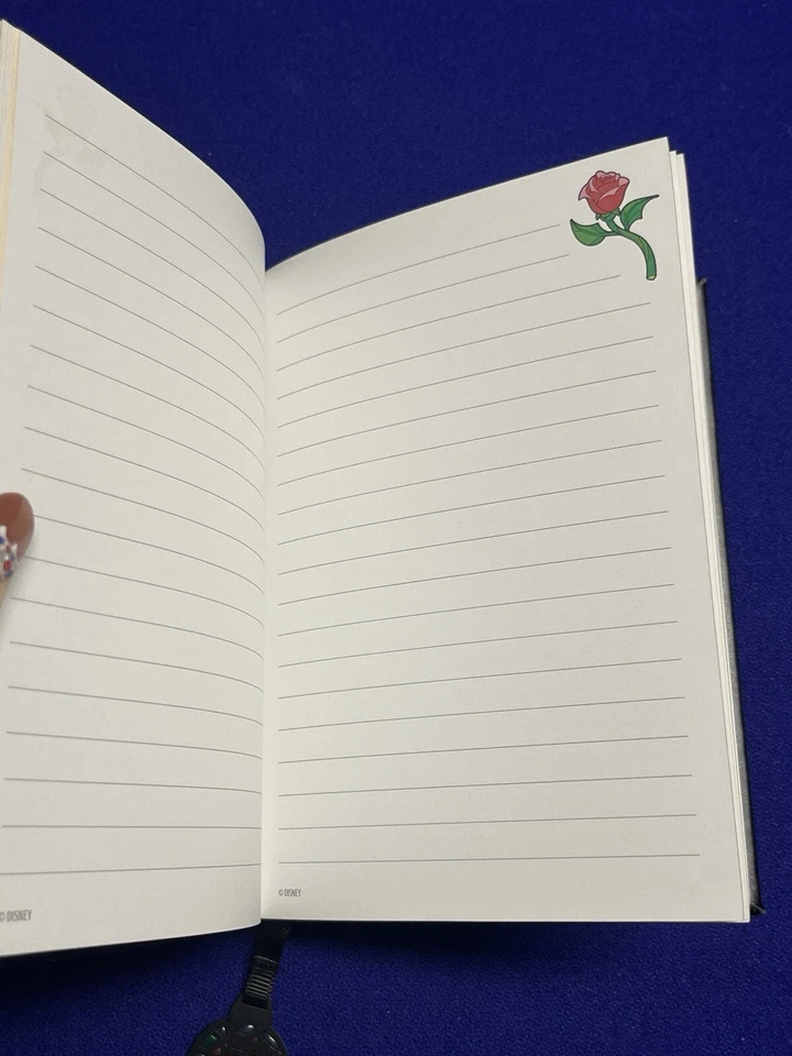 2025 Disney Parks красоты и зверя копия мини журнал ноутбука новый - Изображение 3 из 4