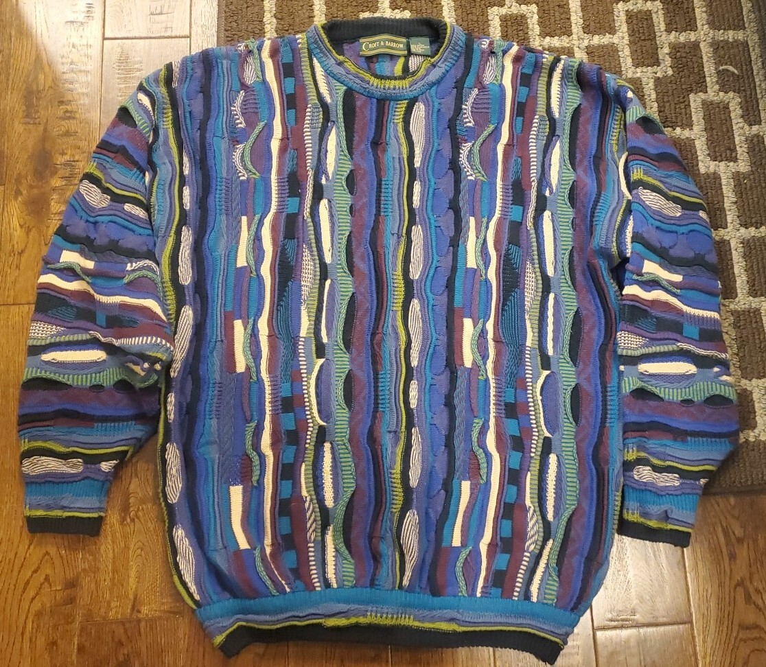 COOGI - COOGI    croft&barrow  ニット AMAZING VINTAGE CROFT AND BARROW COOGI INSPIRED MULTI