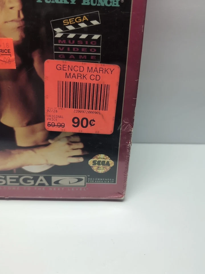 Marky Mark and the Funky Bunch (Sega CD) BRAND NEW FACTORY SEALED ROUGH - Image 4 of 4