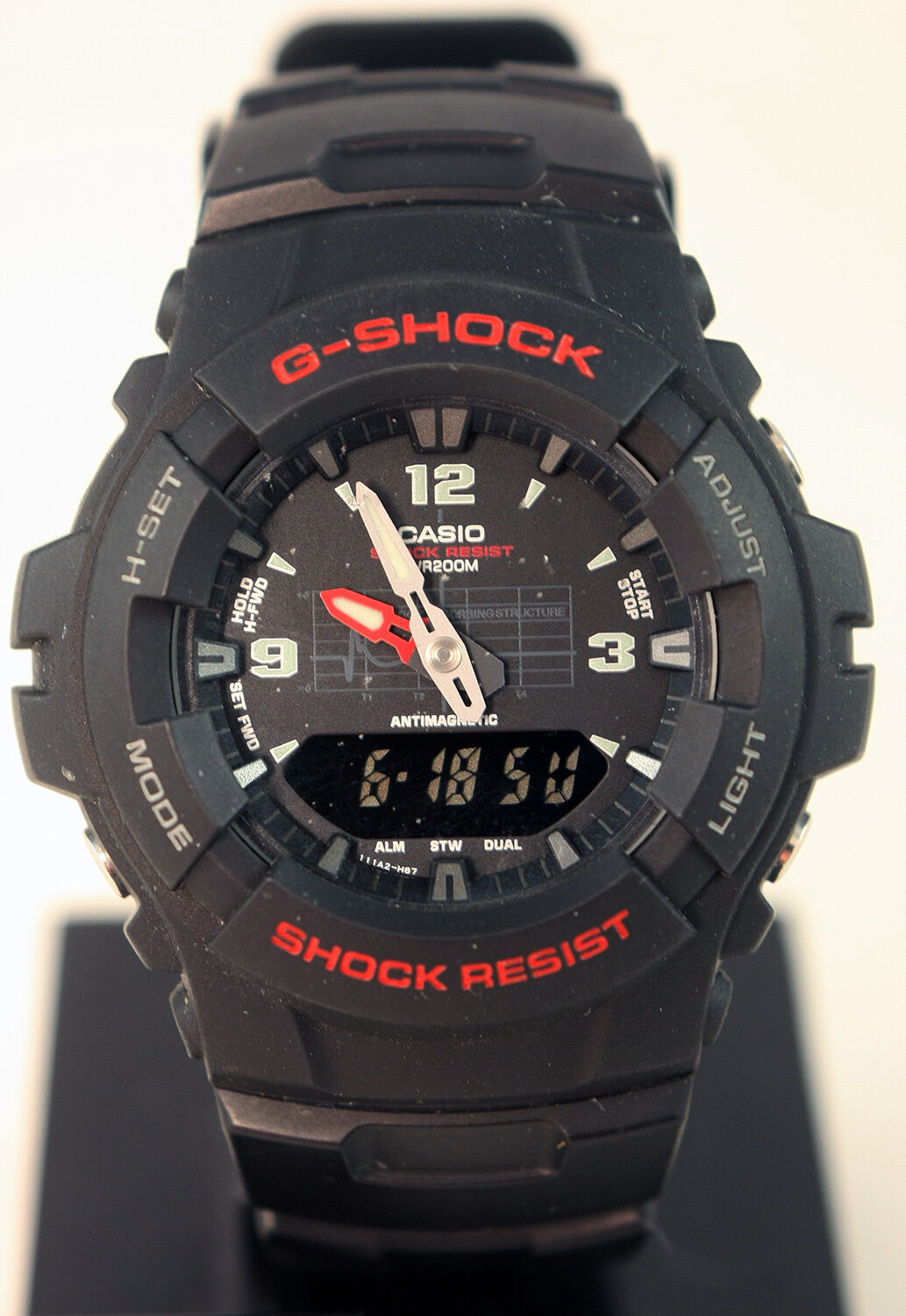 G100-1BV | Black Analog-digital Watch - G-SHOCK | CASIO