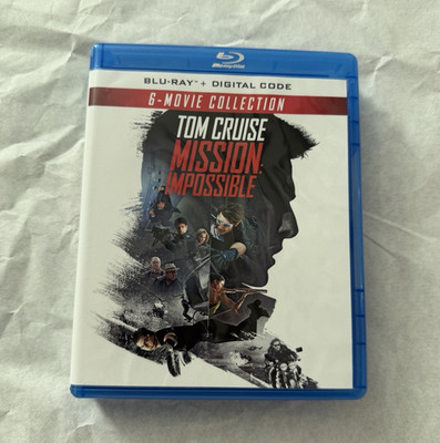 Paramount Mission: Impossible 6-Movie Collection Blu-ray + Digital Copy