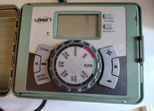 Orbit Sprinkler Controller Model 57896 6 Station Timer Outdoor Irrigation System