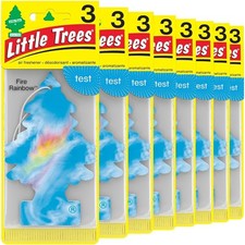 LITTLE TREES Car Air Freshener  Hanging Tree Provides Long Lasting Scent for