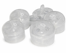 6pk Slow Flow Silicone Nipples for Philips Avent Natural Bottles - 12 Nipples H3