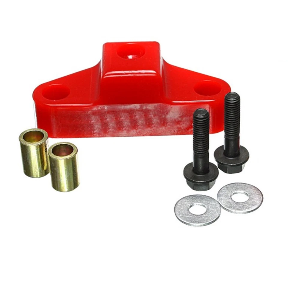 Suspensión energética para Subaru Forester 2000-2008 buje de palanca de cambios rojo Foto 2 de 4