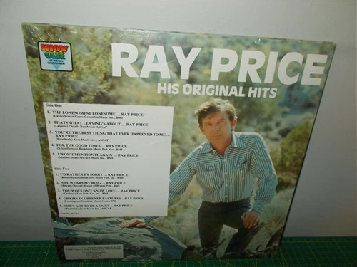 Ray Price . His Original Hits . Record LP Sealed  - Image 2 of 2