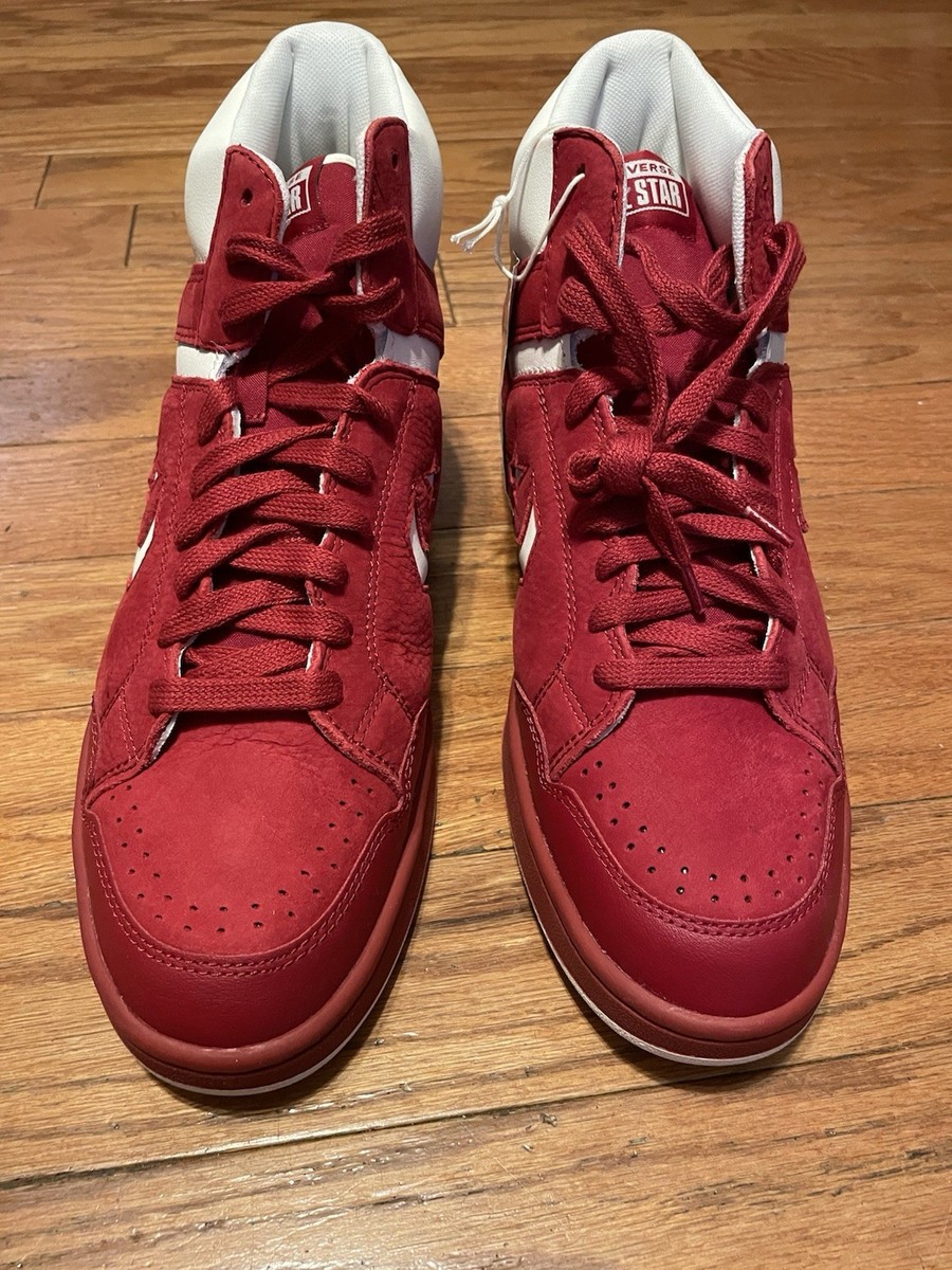 Converse Weapon Luxe Mid Days Ahead Red White Size 11 A14832C