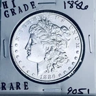 1886 MORGAN SILVER DOLLAR HI GRADE GENUINE U.S. MINT RARE COIN 9051