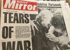 10 vintage 1980s Daily Mirror Newspapers Newspaper Bulk Job Lot.Page 3 Girls etc