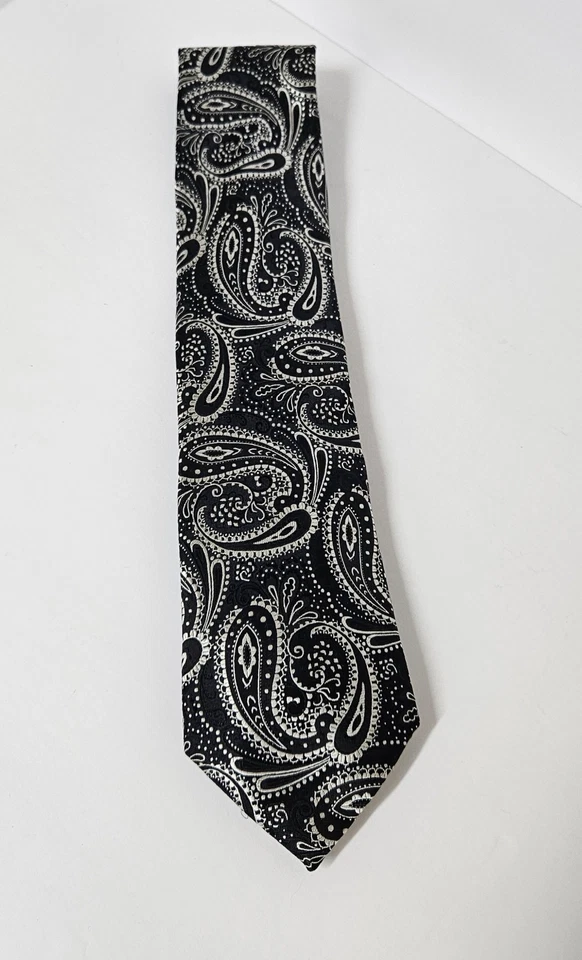 Corbata Donald Trump Signature Presidential Seal Collection 100 % seda barra dorada negra Foto 4 de 4