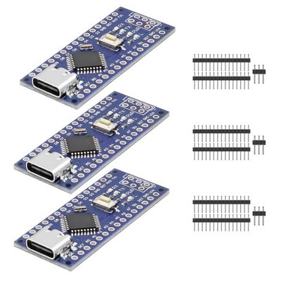 Nano Development Board CH340 5V 16MHz 3Pcs Mikrochips USB Typ-C Arduino kompa...
