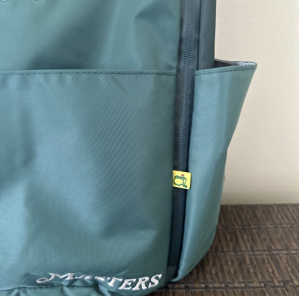 New Masters Golf Backpack Augusta National 2026 Green With Tags