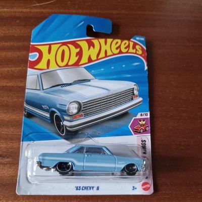 Hot Wheels '63 Chevy II , Blau , K-Case , 2026 , OVP 810 Long Card