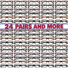 Mens Womens Reading Glasses Bulk Buys 24 Pairs and More Wholesale Deals Readers
