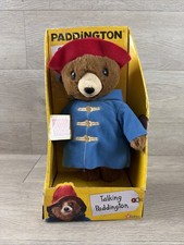 Paddington Bear Talking Plush Rainbow Designs PA1347 Studiocanal 11.8 inch