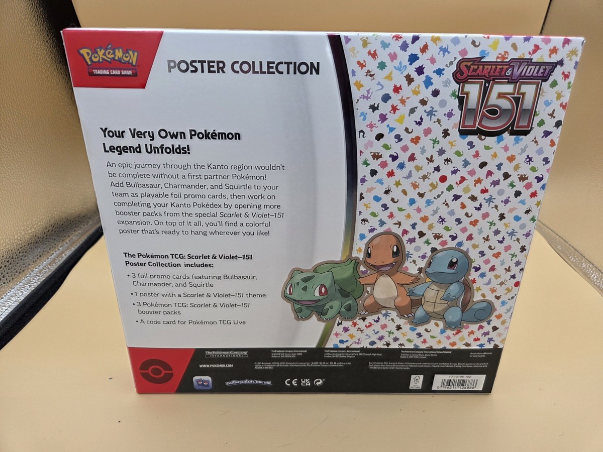 pokmon trading card game scarlet & violet 151 poster collection This new day ushers in opportunities to reunite with old friends 151 Poster Pokemon Collection B