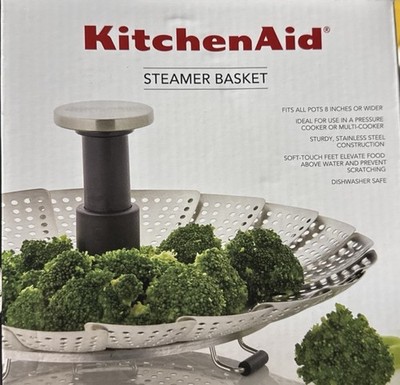 KitchenAid Universal Steamer Basket, 10-Inch, Stainless Steel 