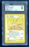1999 POKEMON RAICHU FOSSIL 14/62 HOLO CGC 8