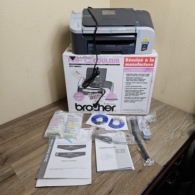 Brother MFC-3360C All-In-One Inkjet Printer Color Copy Scan Fax Print - New Open