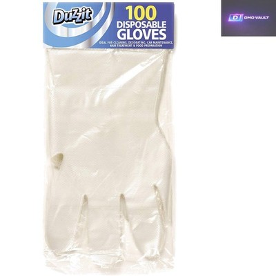 200er Pack transparente Einweghandschuhe - latexfrei, beidhändiger Komfort für Sicherheit