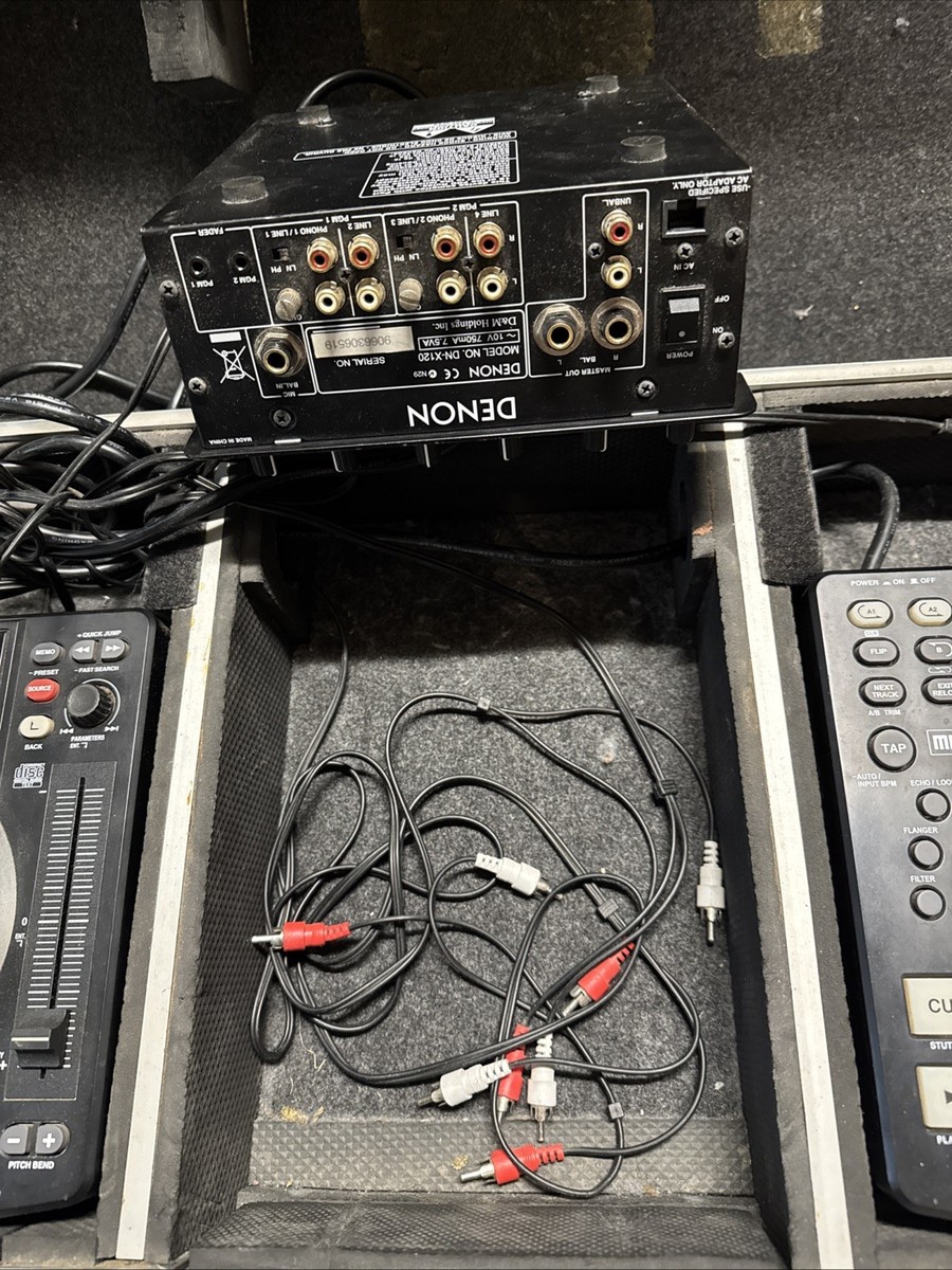 DENON DN-S1200 CDJ Player USB Cdj Media Player set Untested