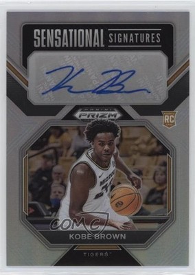 2023-24 Panini Prizm Draft Picks Silver Kobe Brown #SS-KBW Rookie Auto RC x2o
