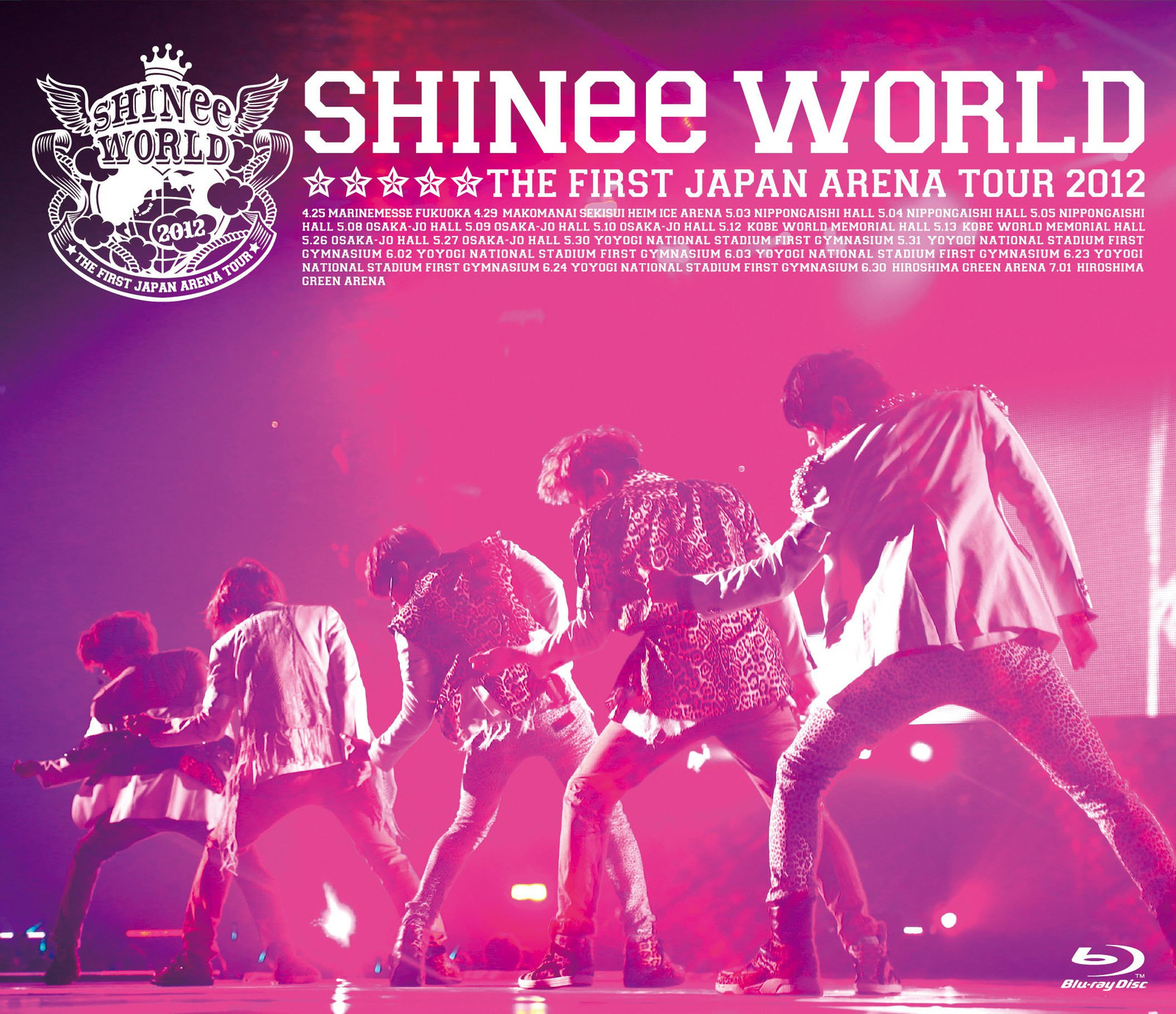 Shinee - 1st Japan Arena Tour 'Shinee World 2012' (2BDS)  TOXF-5771 (Blu-ray)