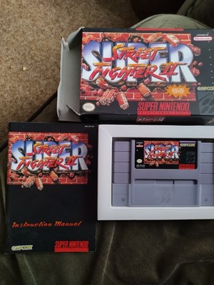Super Nintendo Super Street Fighter II Game Super NES SNES