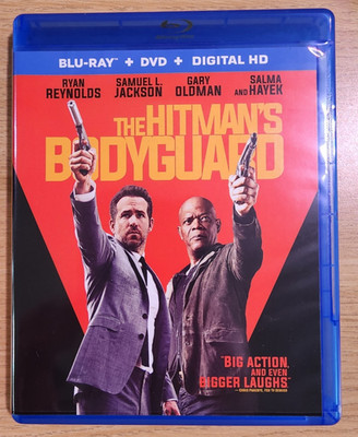 The Hitman's Bodyguard (DVD/Blu-ray, 2017, Widescreen) Ryan Reynolds