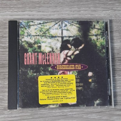 Grant McLennan   Horsebreaker Star CD 1995 Promo Indie Rock Beggars Banquet Hype