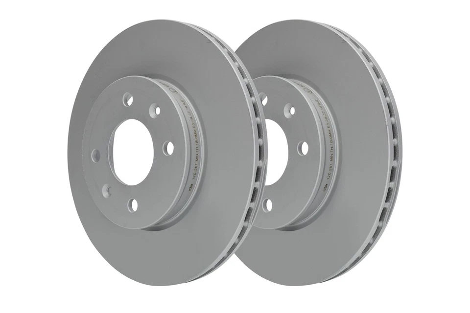 2x BRAKE DISC 24.0120-0251.1 FOR KIA G3LA/G3LD/G3LC 1.0L 3cyl MORNINGG4LA 1.2L - Image 3 of 4