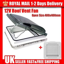 SKY LIGHT CARAVAN SKYLIGHT ROOF TINTED ROOF VENT CAMPERVAN MOTORHOME 500 x 500MM