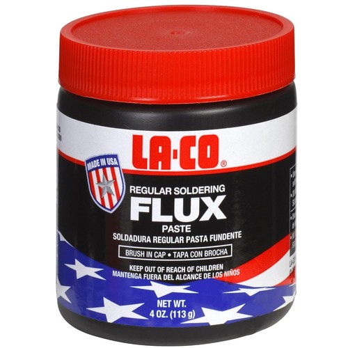 4 oz Water Soluble Lead-Free Flux for Copper & Brass - Plumbing Essential