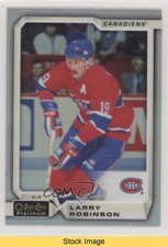 2018-19 O-Pee-Chee Platinum Rainbow Larry Robinson #148 HOF READ 1md