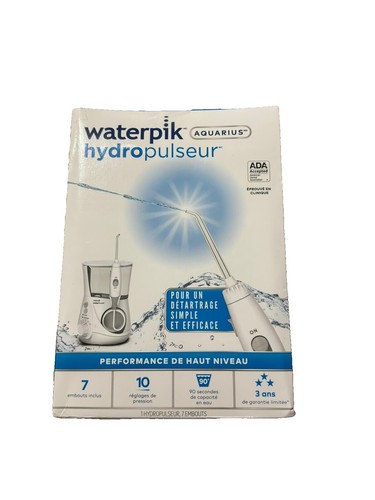 WaterPik 20030173 WP-660 Aquarius Cordless Water Flosser White