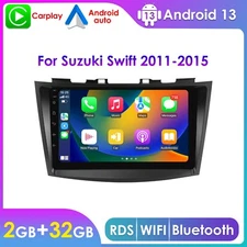 9" For Suzuki Swift 2011-2015 Android 13 Car GPS Navi Stereo Radio Carplay WiFi 