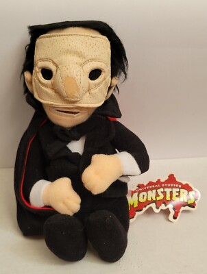 Rare 1999 CVS Stuffins Universal Monsters Phantom Of The Opera Plush W/ Coffin 