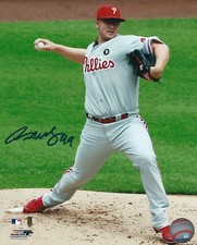 Signed  8x10 VANCE WORLEY Philadelphia Phillies Autographed photo - COA 