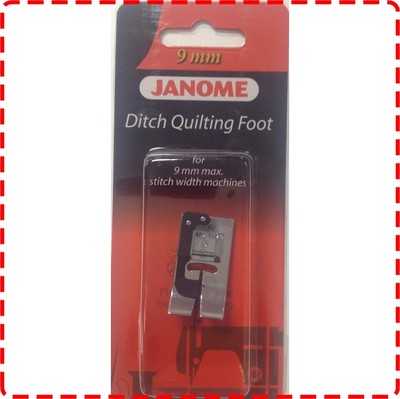 Janome Ditch Quilting Foot For 9mm Sewing Machines - Genuine Janome Part #202087003