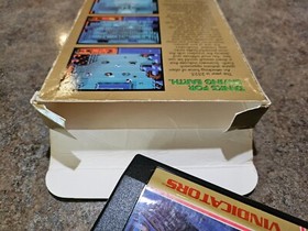 Vindicators NES Tengen game, box, inner sleeve, and cartridge. FAST shipping !!