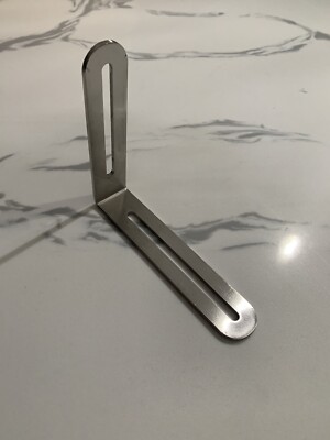 10 PCS Adjustable L-Shape Corner Bracket  Brace Stainless Steel   sturdy  NEW  